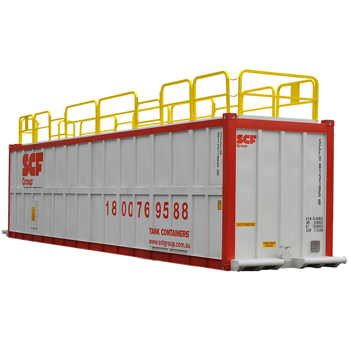 45ft Bulk Liquid Storage 77,000L of bulk storage for your project SCF
