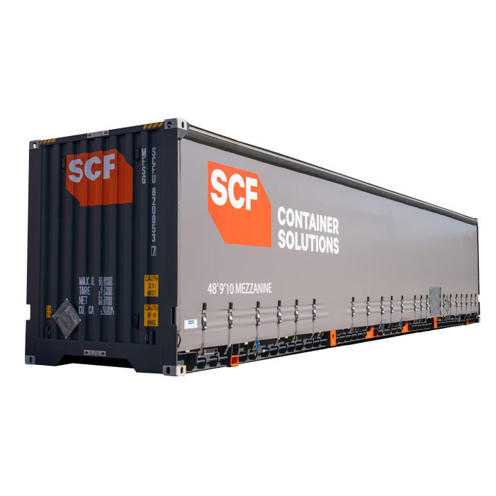48ft Curtain Side Container - SCF