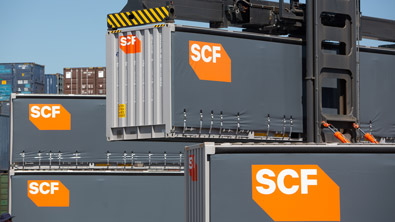 SCF Curtain Side containers
