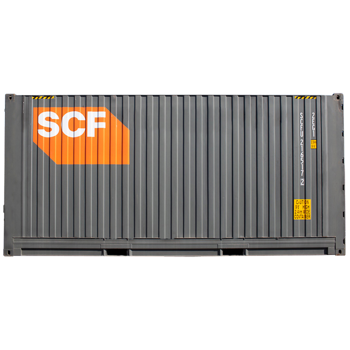 SCF 20ft Pallet Wide Container | Side