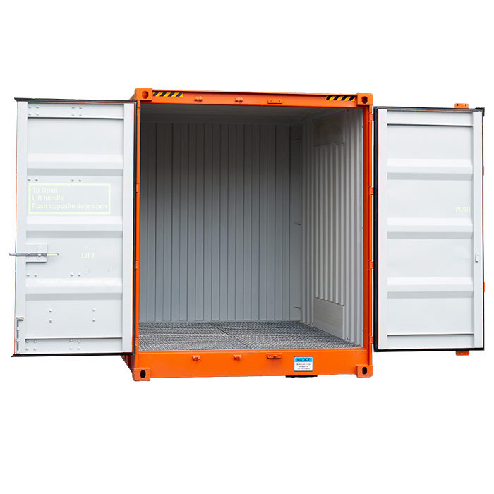SCF 10ft Dangerous Goods Container | Open Doors