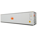 SCF 40ft Shipping Container | Side with Dark Rails