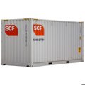SCF 20ft High Cube Shipping Container Angle