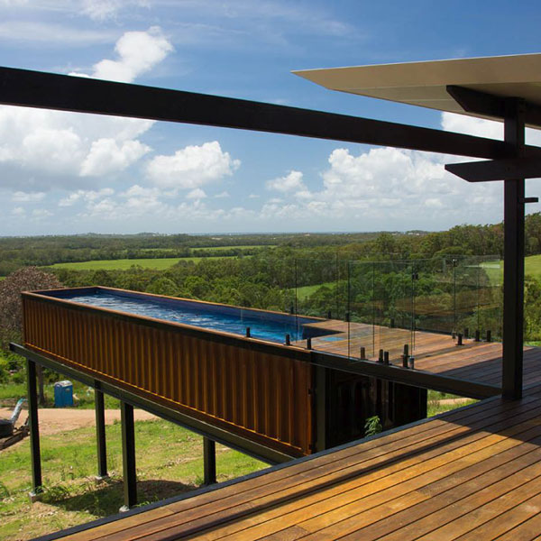 A container pool located in Noosa