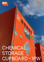 Chemical Storage Cabinet - 1 Pallet Wide