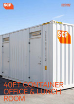 40ft Container Office and Lunch Room