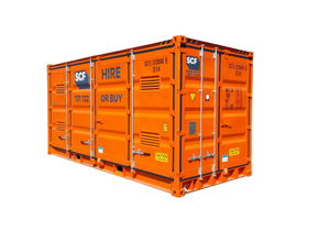 SCF Container Solutions - 20ft Dangerous Goods Single Side Door