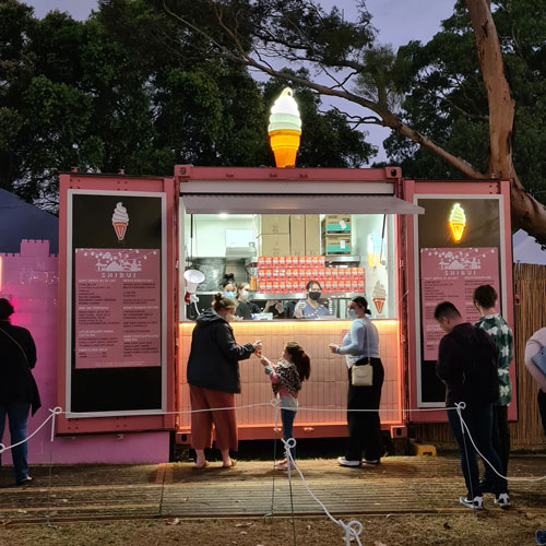 A 10ft ice cream container for all the sweet tooths