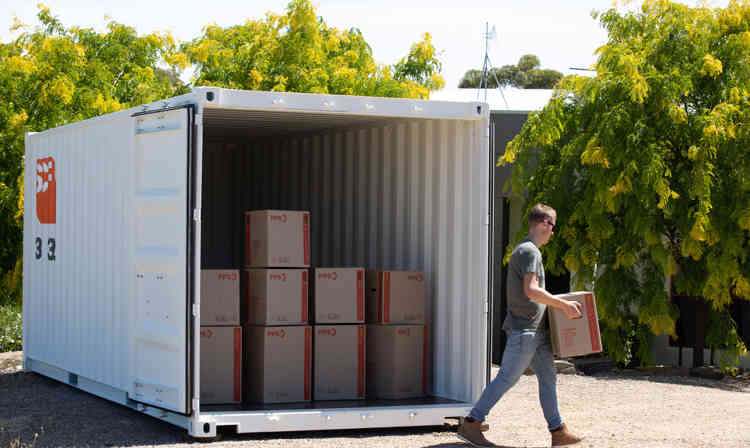 SCF 20Ft Container Boxes Open