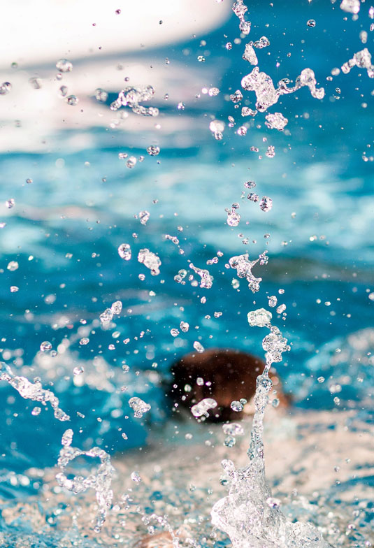 The splash of a pool is central to Australian summers