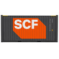 SCF 20ft Bulk Container from the side
